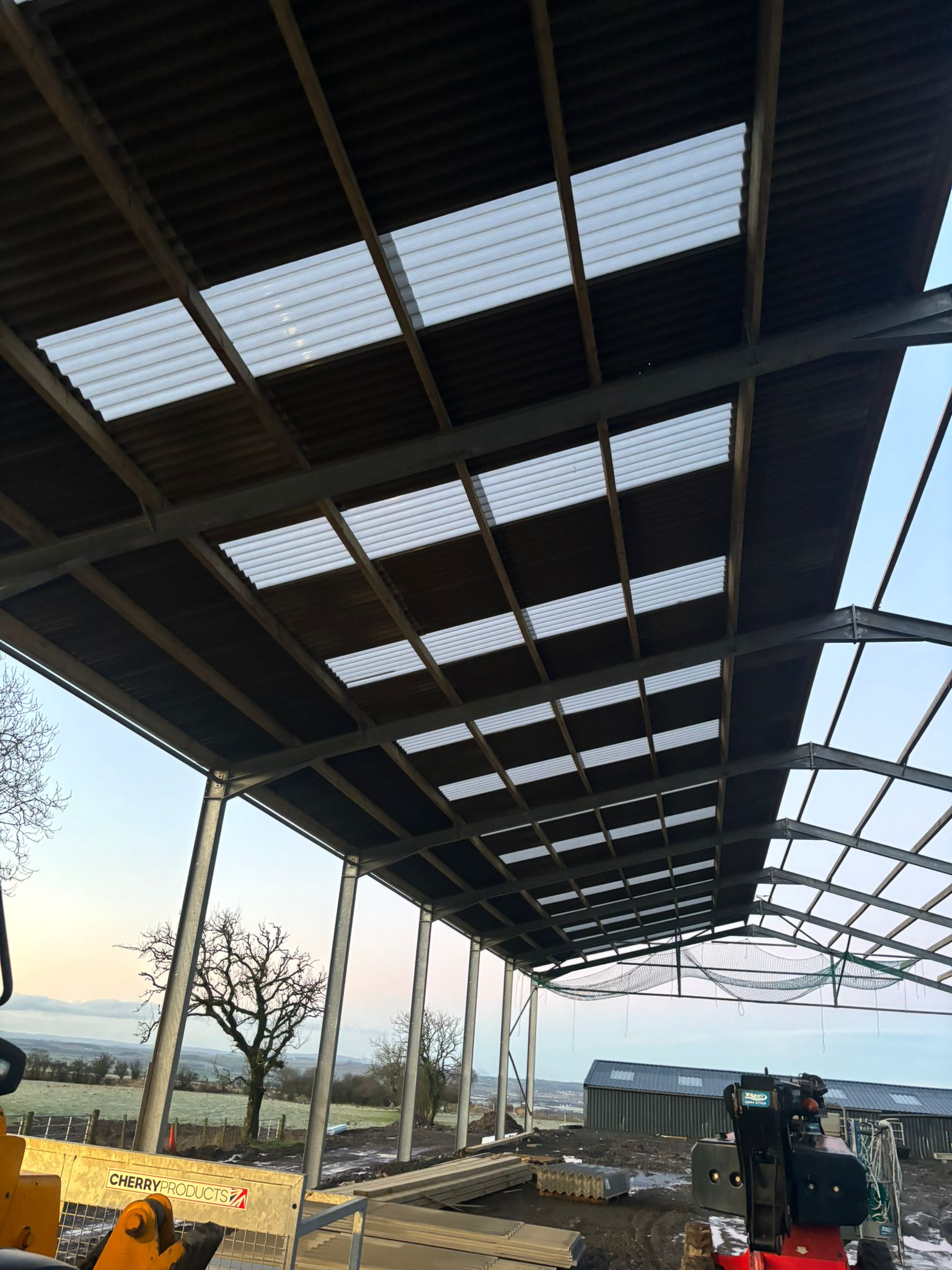 Paterson Construction steel frame and agricultural project
